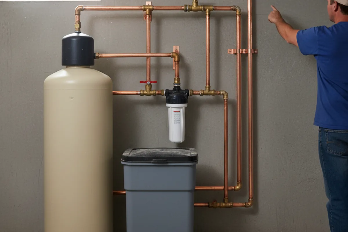 Whole-house water treatment system installed in Fort Hood